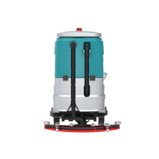 Fregadora de piso con operador a bordo con sistema de filtración múltiple X9