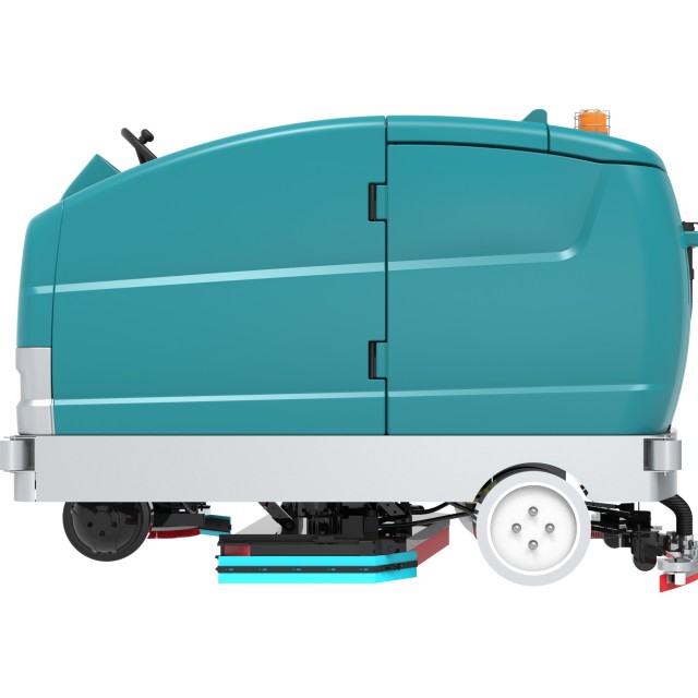 Fregadora de piso industrial X20 con tanque de agua de gran capacidad