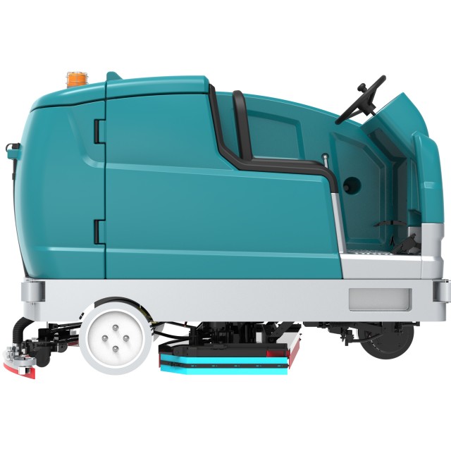 Fregadora de piso industrial X20 con tanque de agua de gran capacidad